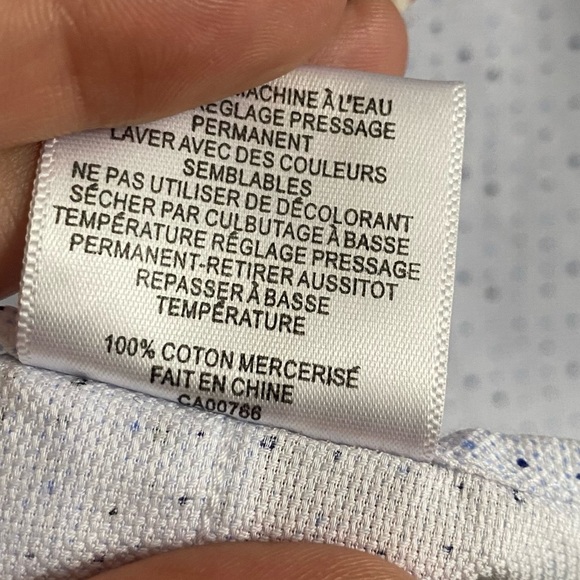 DANIEL HECHTER tip top modern fit non-Iron dot print dress shirt - Picture 10 of 14